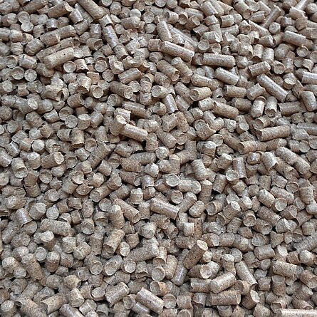 lose Holzpellets